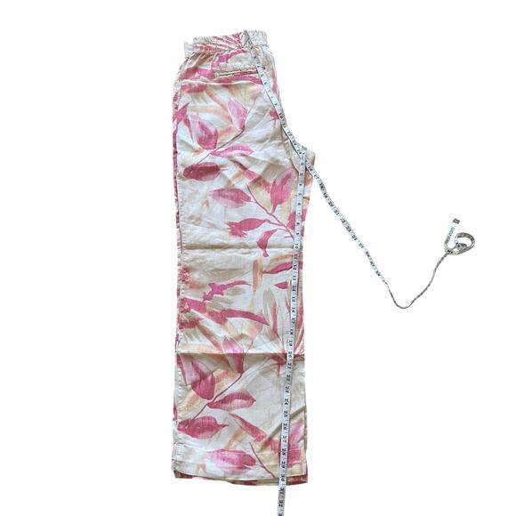 Chico's 100% Linen Wide Leg Pants 1.5 - Picture 9 of 13